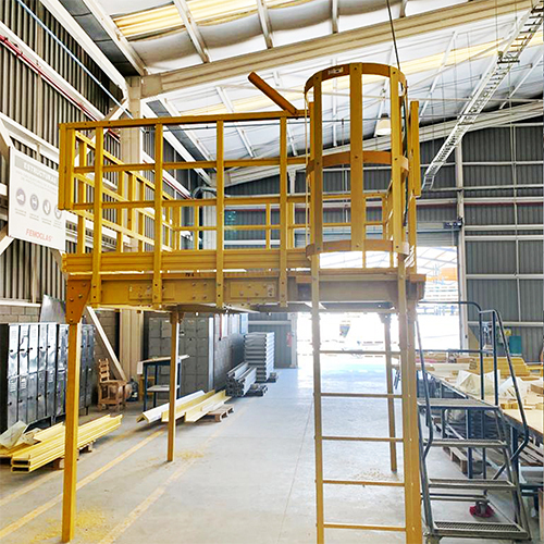 Estructura de Protección Fibra de Vidrio (FRP)